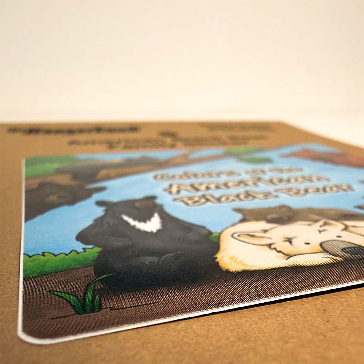 Colors of the American Black Bear Sticker